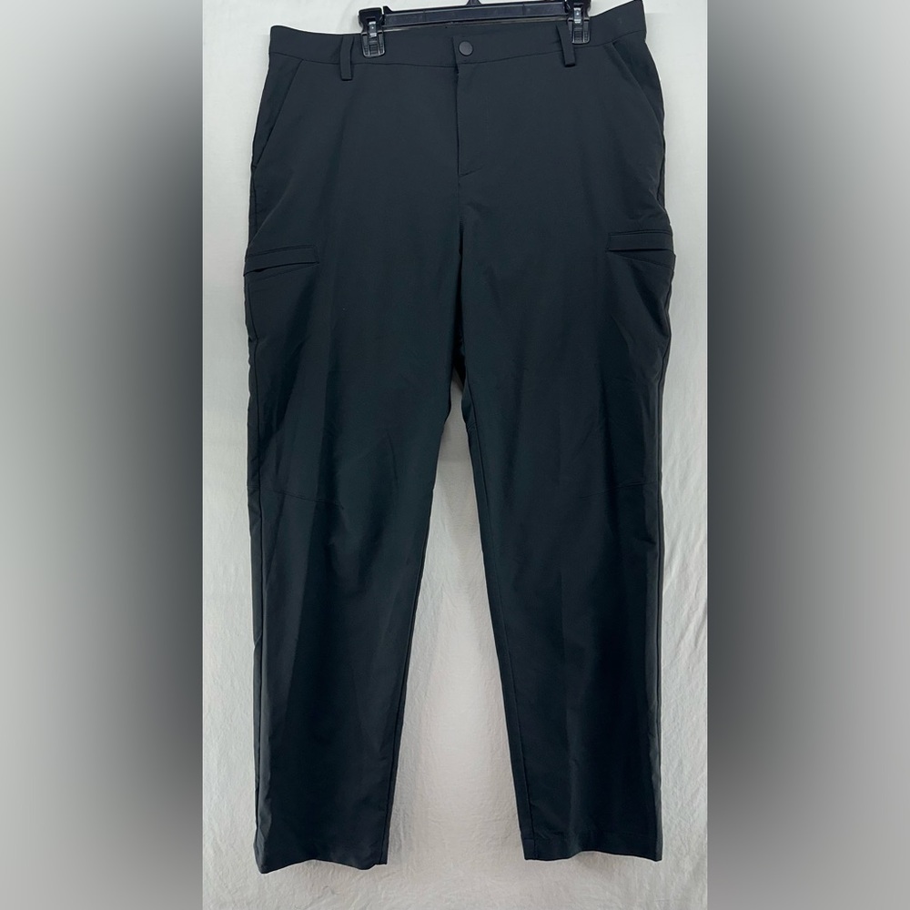 Zella Hybrid Tech Commuter Pants Mens Size 38x30 Dark Gray Performance Stretch